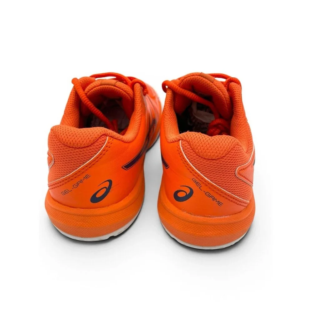 ASICS Kids Orange Sneakers Size 4 Youth Athletic Running Shoes - Picture 9 of 11